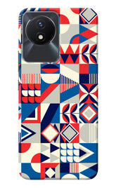 Colorful Pattern Vivo Y02/Y02T Back Cover